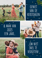 geniet van de feestdagen met fotocollage 2025